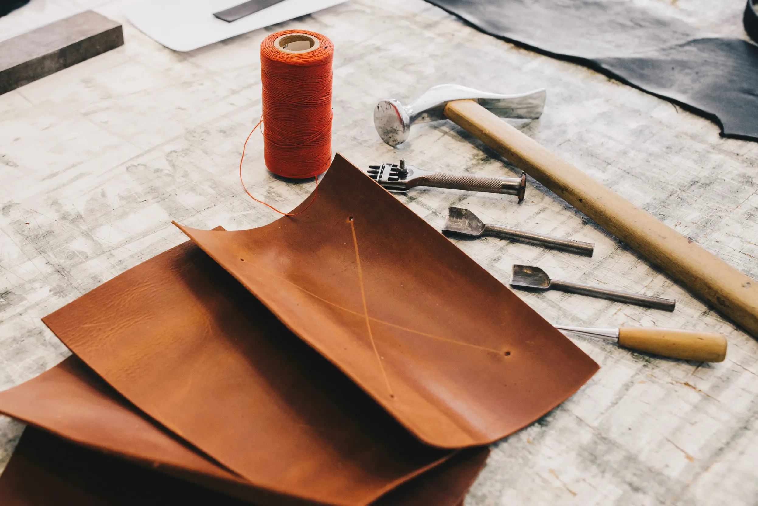 Leather crafting tools